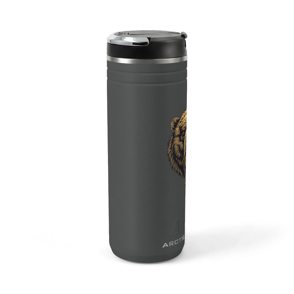 Roaring Bear 24oz Stainless Thermal Straw Tumbler