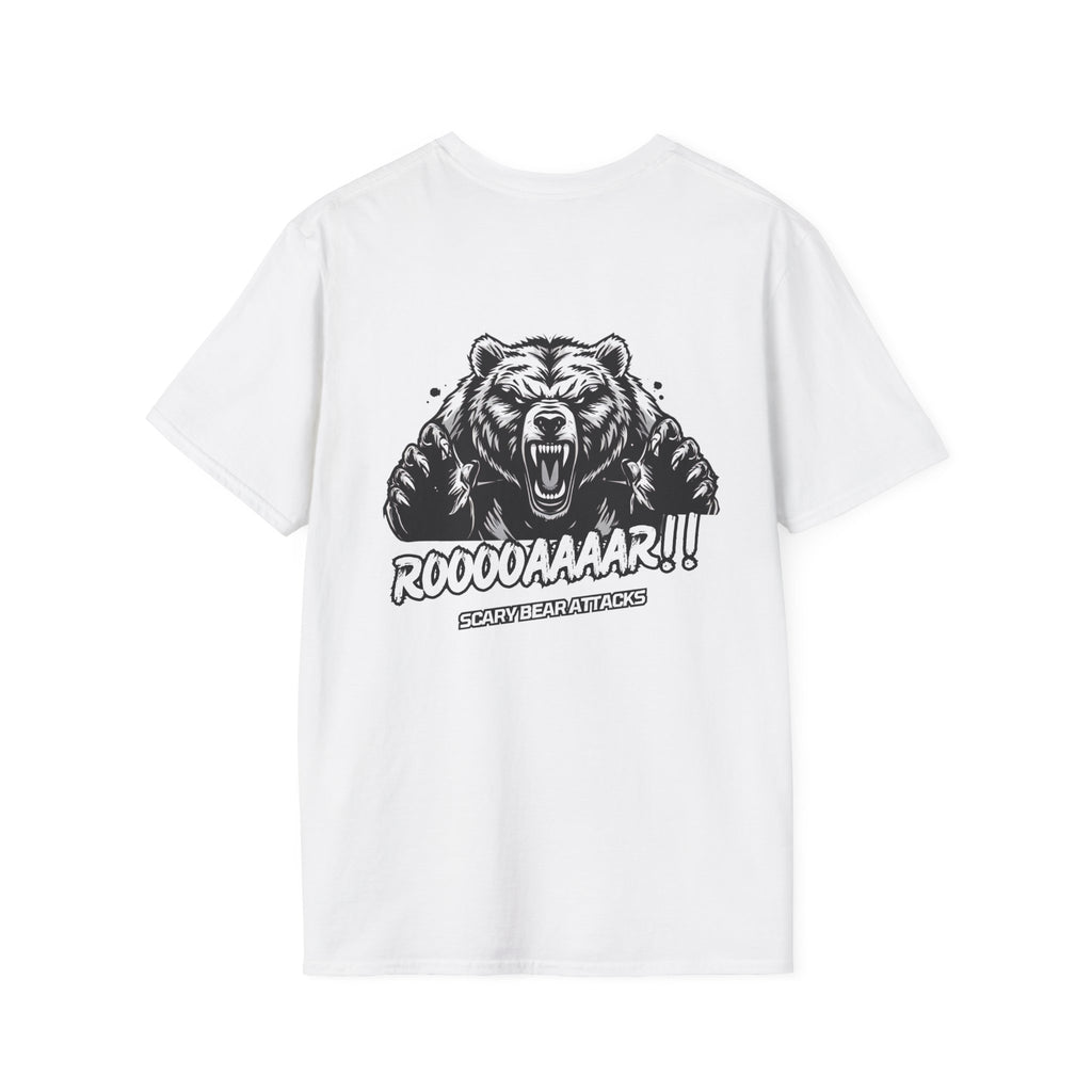 Roar Bear T-Shirt — Vintage Grizzly Graphic Tee ("ROOOOAAAR!!")