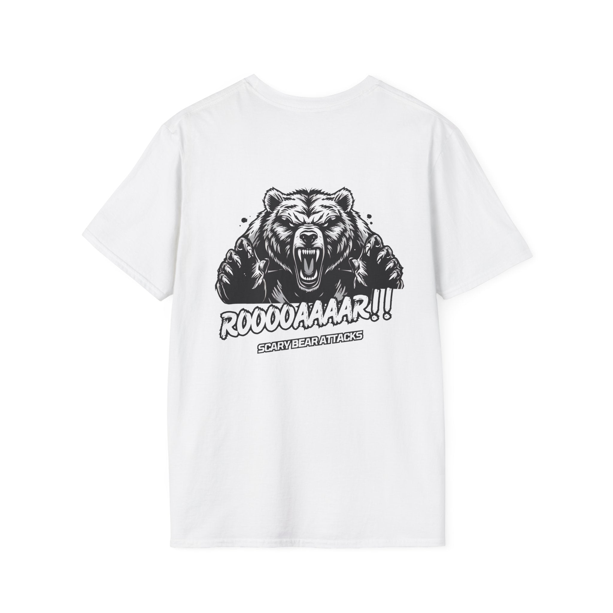 Roar Bear T-Shirt — Vintage Grizzly Graphic Tee ("ROOOOAAAR!!")
