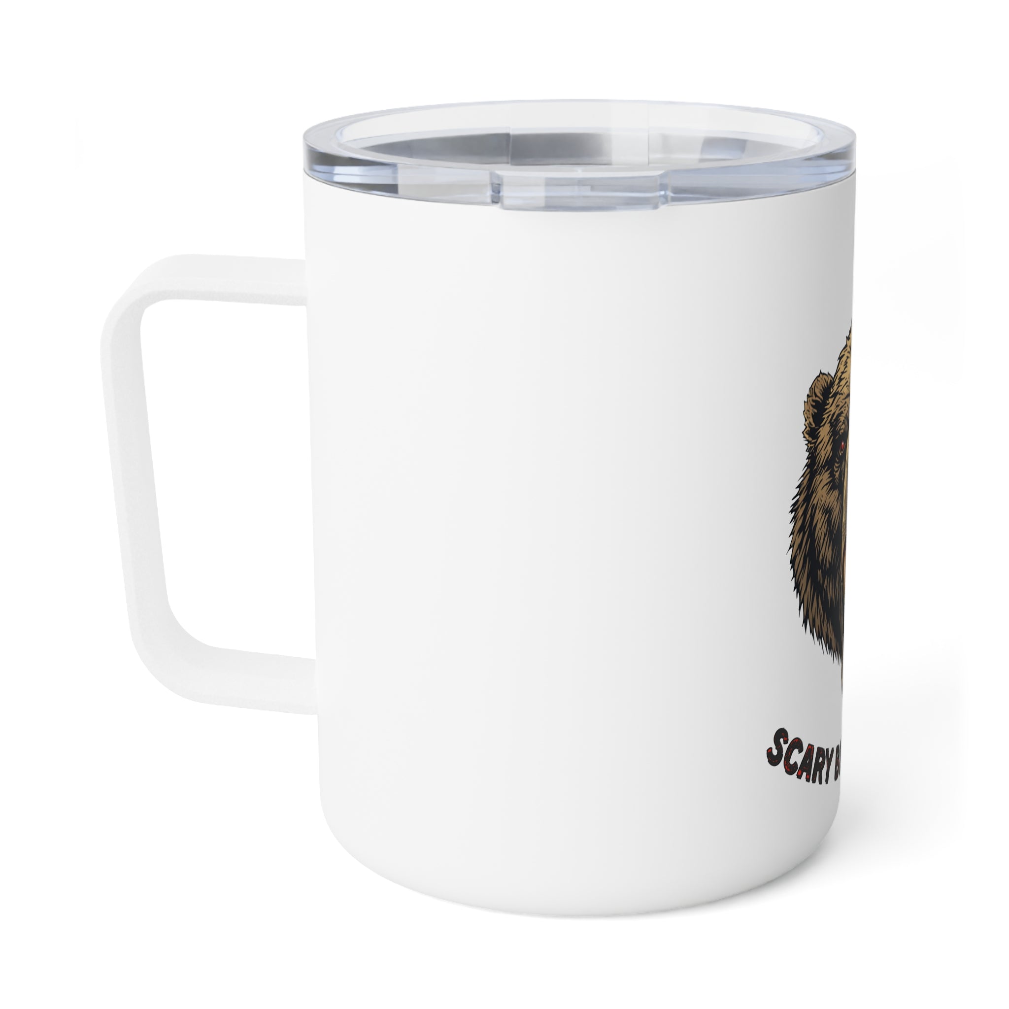 Scary Bear Attacks 10oz Insulated Coffee Mug