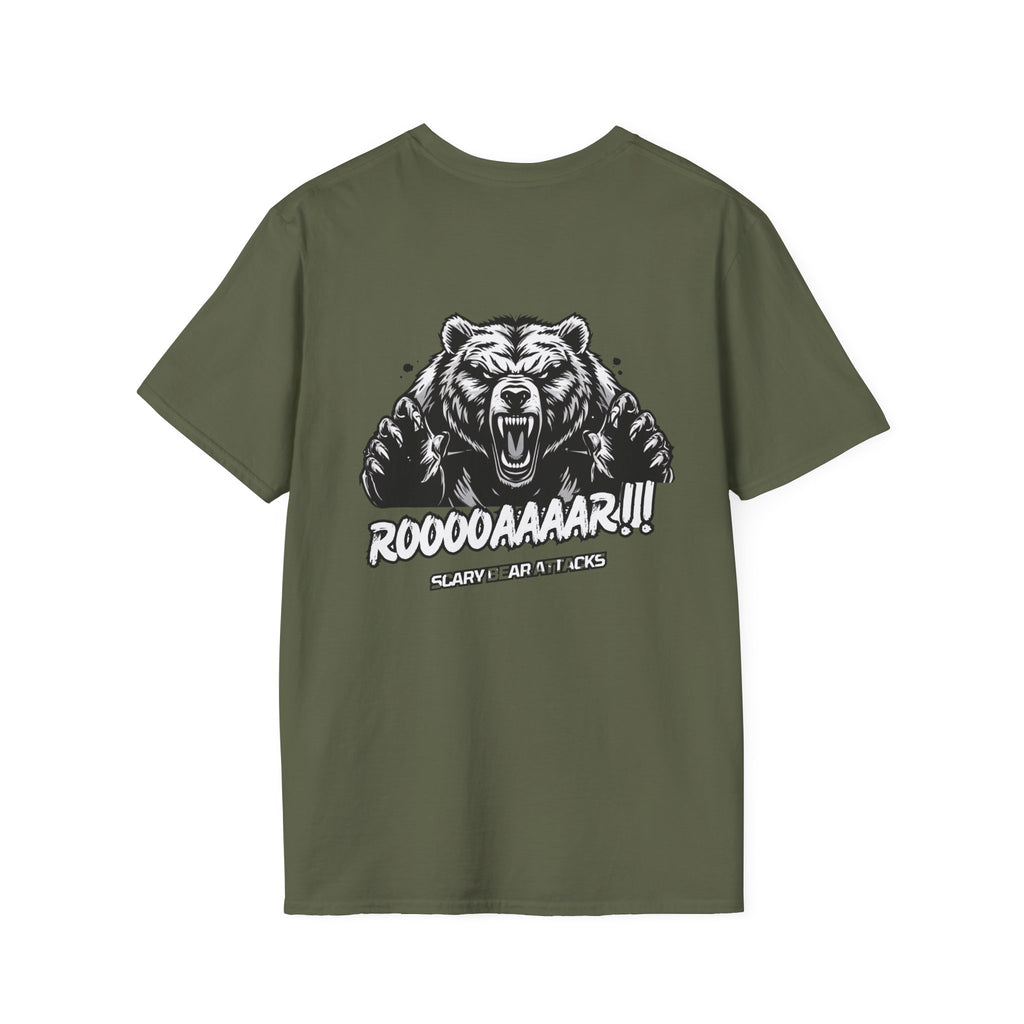 Roar Bear T-Shirt — Vintage Grizzly Graphic Tee ("ROOOOAAAR!!")
