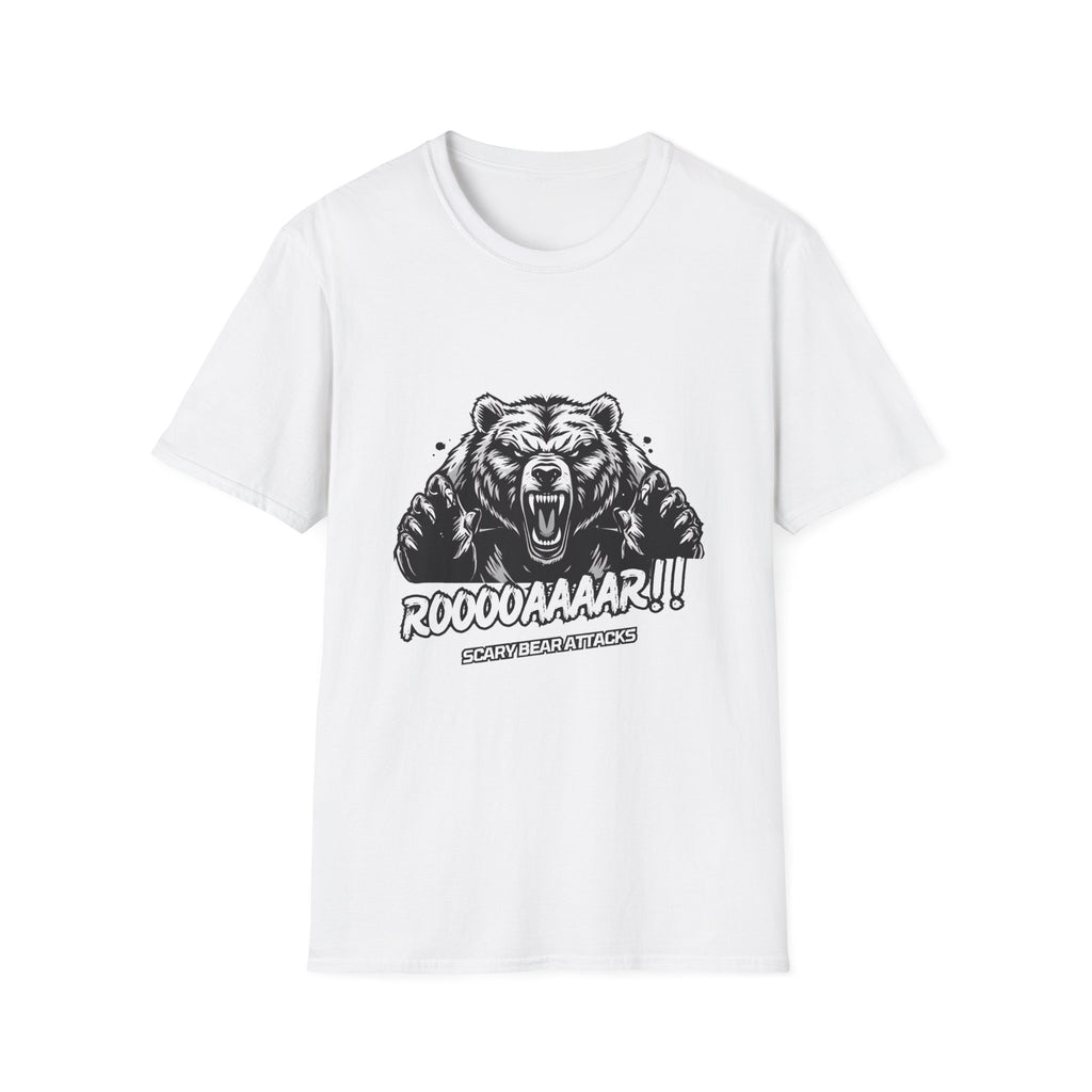 Roar Bear T-Shirt — Vintage Grizzly Graphic Tee ("ROOOOAAAR!!")