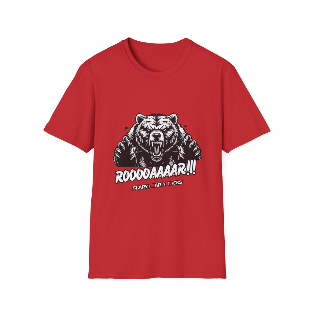 Roar Bear T-Shirt — Vintage Grizzly Graphic Tee ("ROOOOAAAR!!")