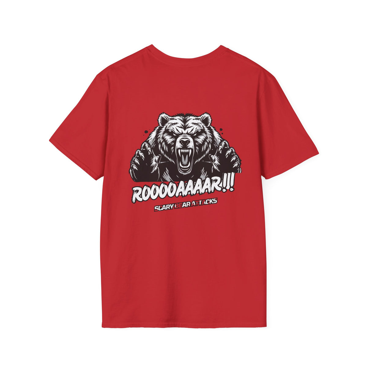Roar Bear T-Shirt — Vintage Grizzly Graphic Tee ("ROOOOAAAR!!")