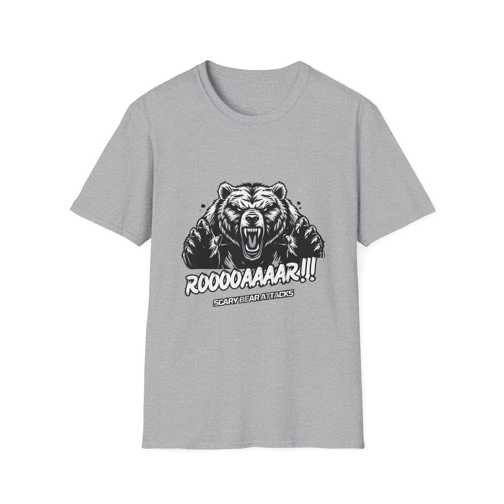 Roar Bear T-Shirt — Vintage Grizzly Graphic Tee ("ROOOOAAAR!!")