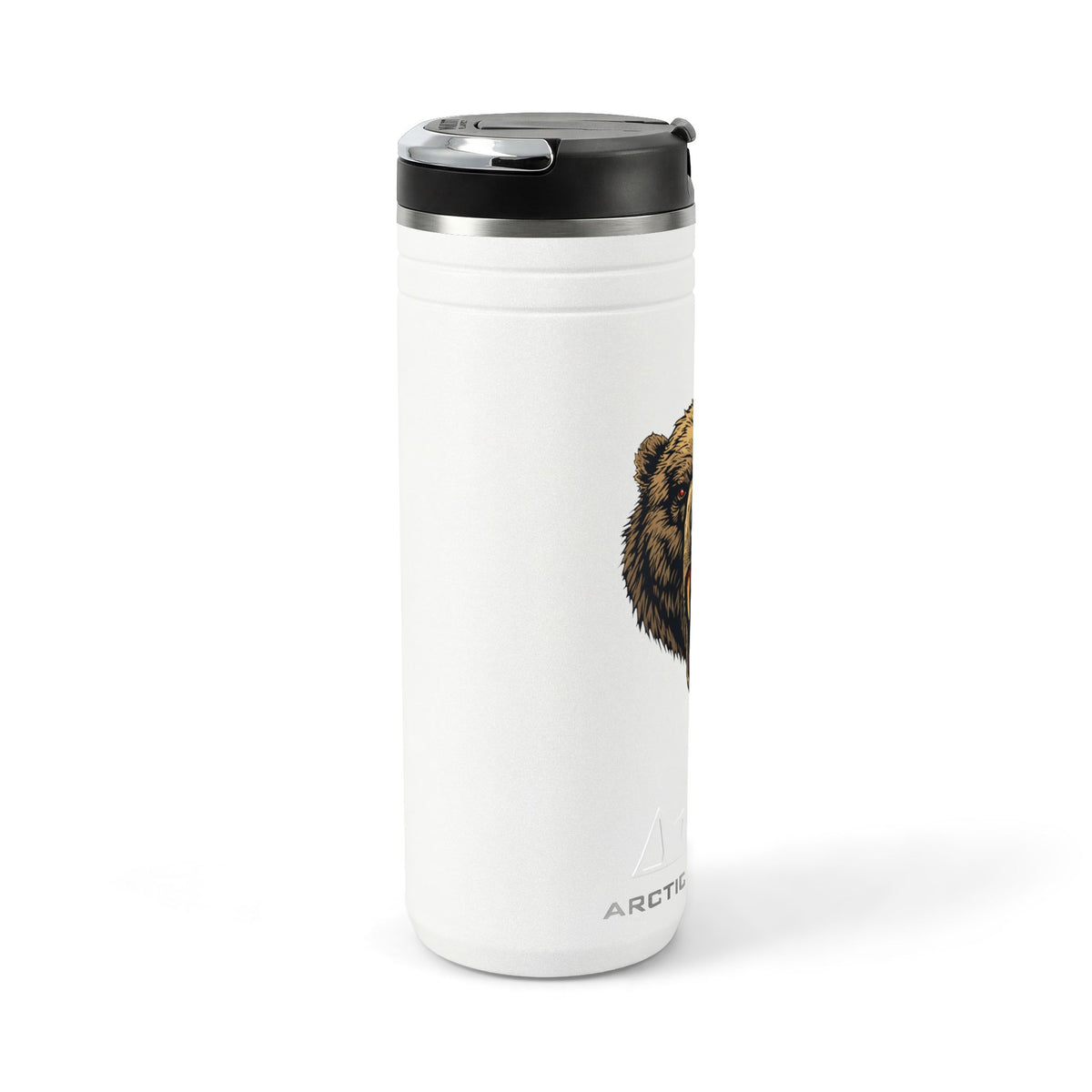 Roaring Bear 24oz Stainless Thermal Straw Tumbler