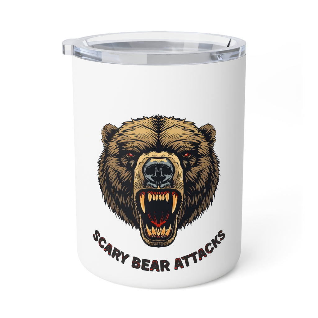 Scary Bear Attacks 10oz Insulated Coffee Mug